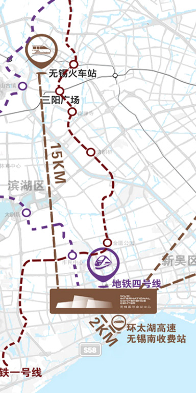 Convenient Transportation - 1-hour traffic circle